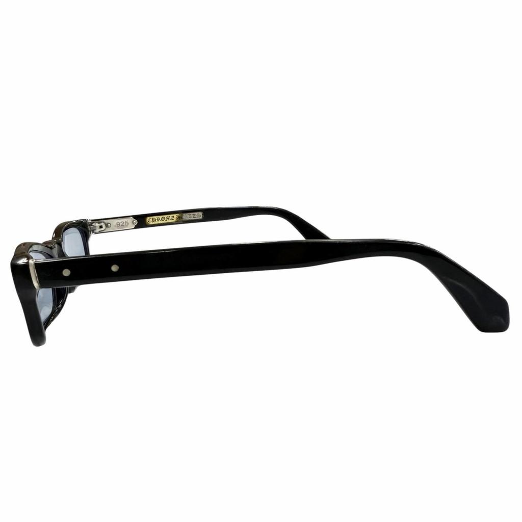 Very Good CHROME HEARTS Sunglasses KEEPER 2 Rare Black 925 Used