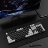 Hot-Swappable 104-Key Mechanical Gaming Keyboard for Girls, Wired, Blue/Black/Brown/Red Switches, Dual-Color Design