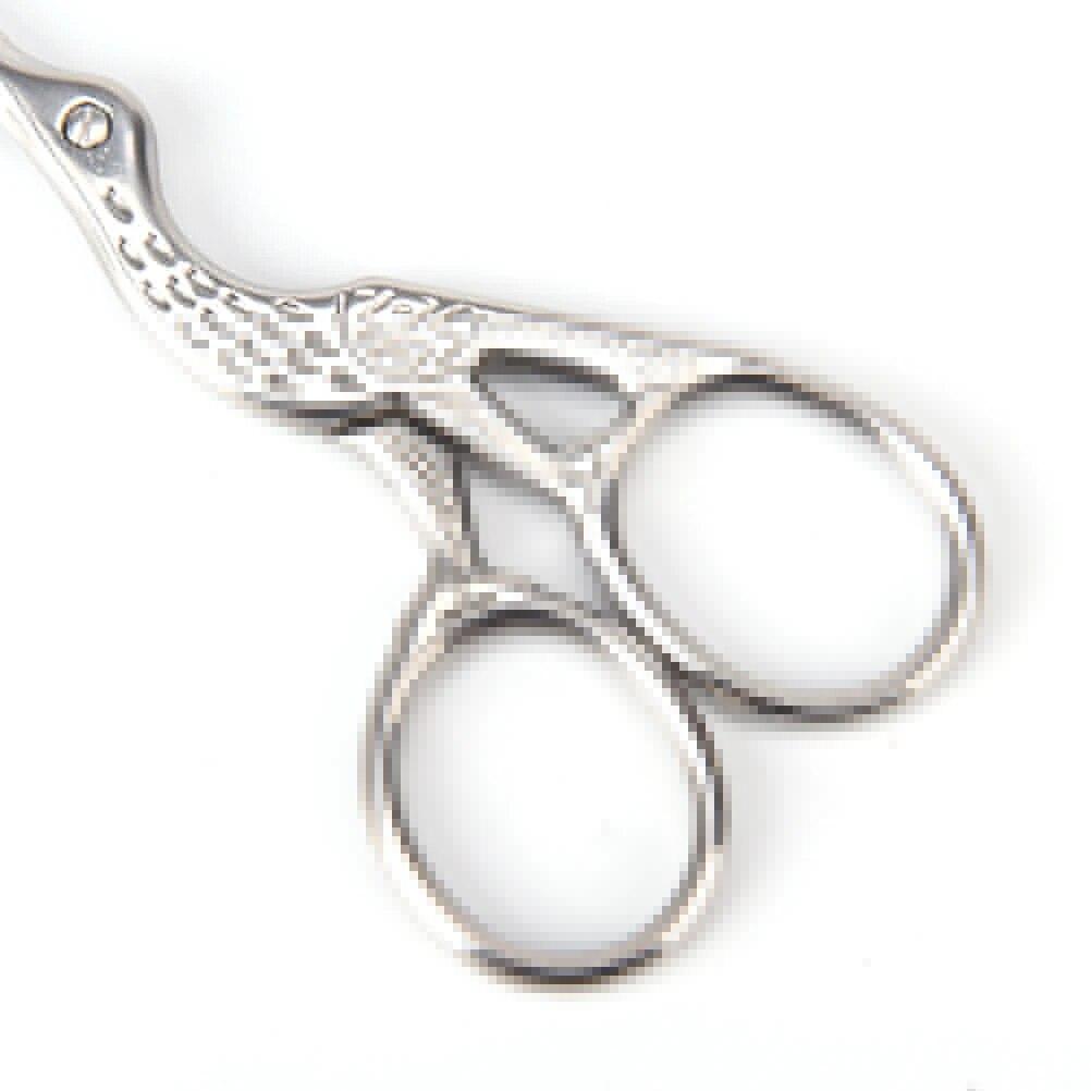 Schere Nagel Kunst Storch Kran Vogel Schere Schneider Styling Werkzeuge 1 Teile/los Langlebig Edelstahl Vintage Klassische Stickerei