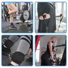 Gym Handles Ankle Straps Tricep Rope Carabiners Set Home Gym Cable Machine Attachments Accessories Exercise Equipment