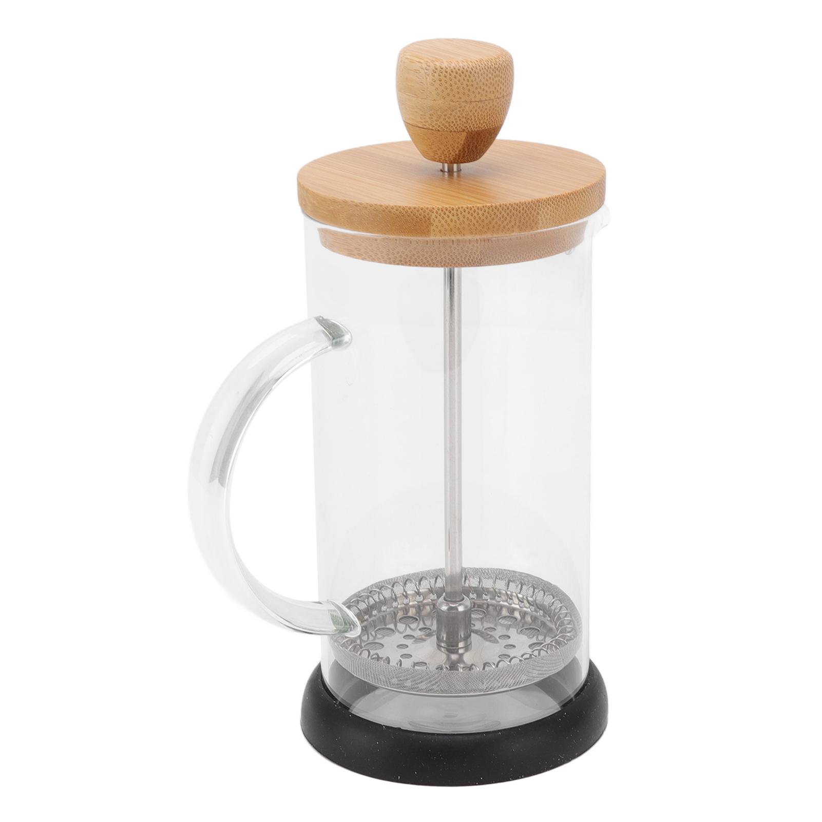 French Press Hittebestendig Handmatige Filter Hoge Borosilicaat Thee Koffiezetapparaat Pot voor