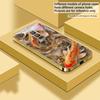 Lucky Orange Golden Koi For Samsung Galaxy S26 S20 FE S21 S22 S23 Plus S24 Ultra 25Ultra S21+ S9 S22 S8 Golden Glass Phone Case