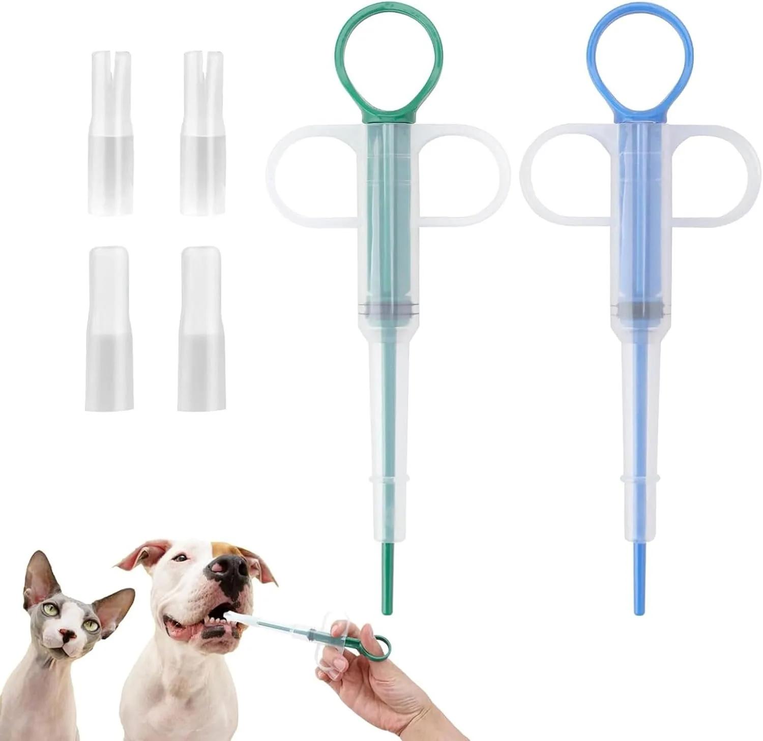 

2 шт. шприц для домашних животных, таблетка, пистолет для таблеток, дозатор, лекарство, вода, молоко, контейнер, трубка, кормушка, инструменты, аксессуары для собак и кошек