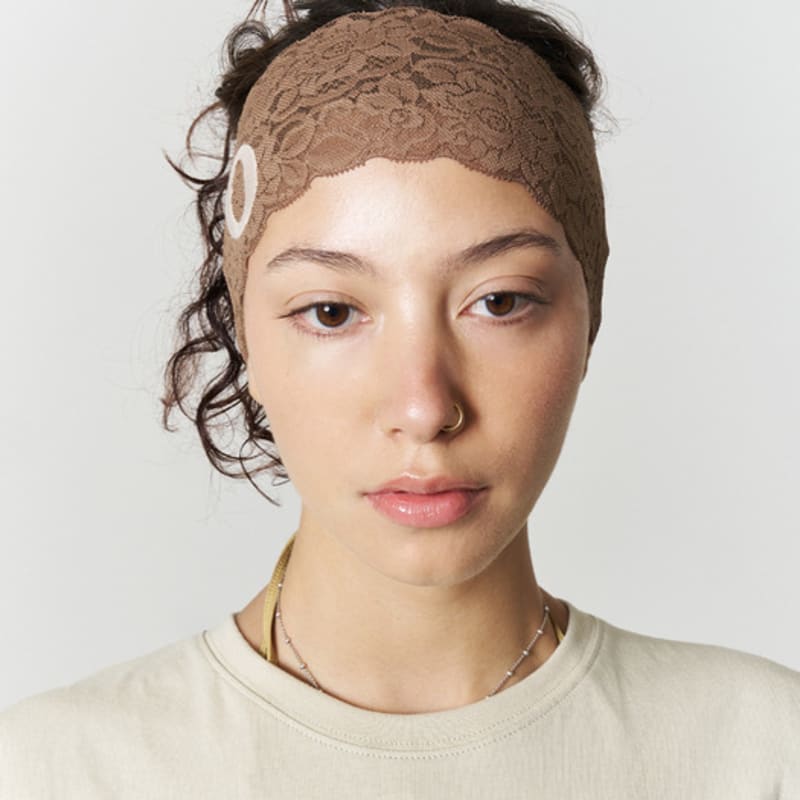odlyworkshop Lace Headband, Twig