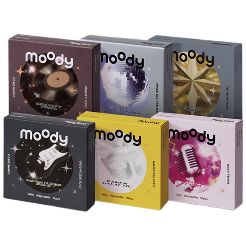 Moody Daily Disposable Colored Contact Lenses (10-Count)