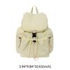 Women Drawstring Rucksack Lightweight Travel Gym Bag Nylon Casual Bookbag for Outdoor Travel College University Campus