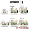 2D flat Photography Backdrop Background Banner Easter Eggs in Garden 100% Polyester Festive Holiday Perfect for Suitable for