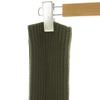 Used ETRO leg warmers rib knit wool 3 khaki ES GY50