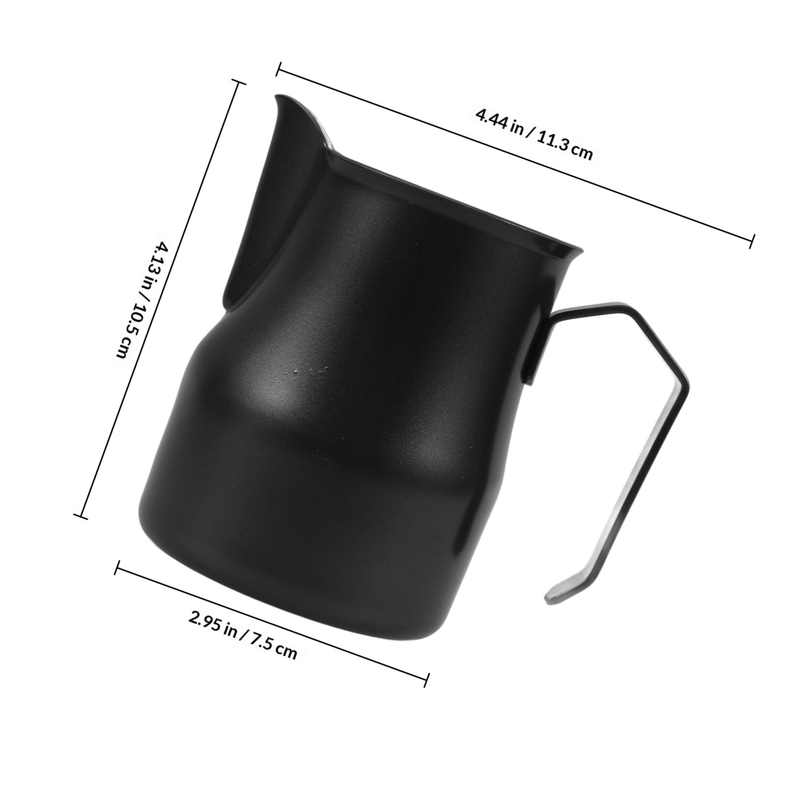 

350Ml Latte Art Milk Pitcher Stainless Steel Frothing Jug Precision Spout Design for Espresso Accessories Creamer Container