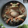 Vintage Frog Metal Tin Sign Bar Kitchen Decor Rustic Pub Cafe Wall Plaque