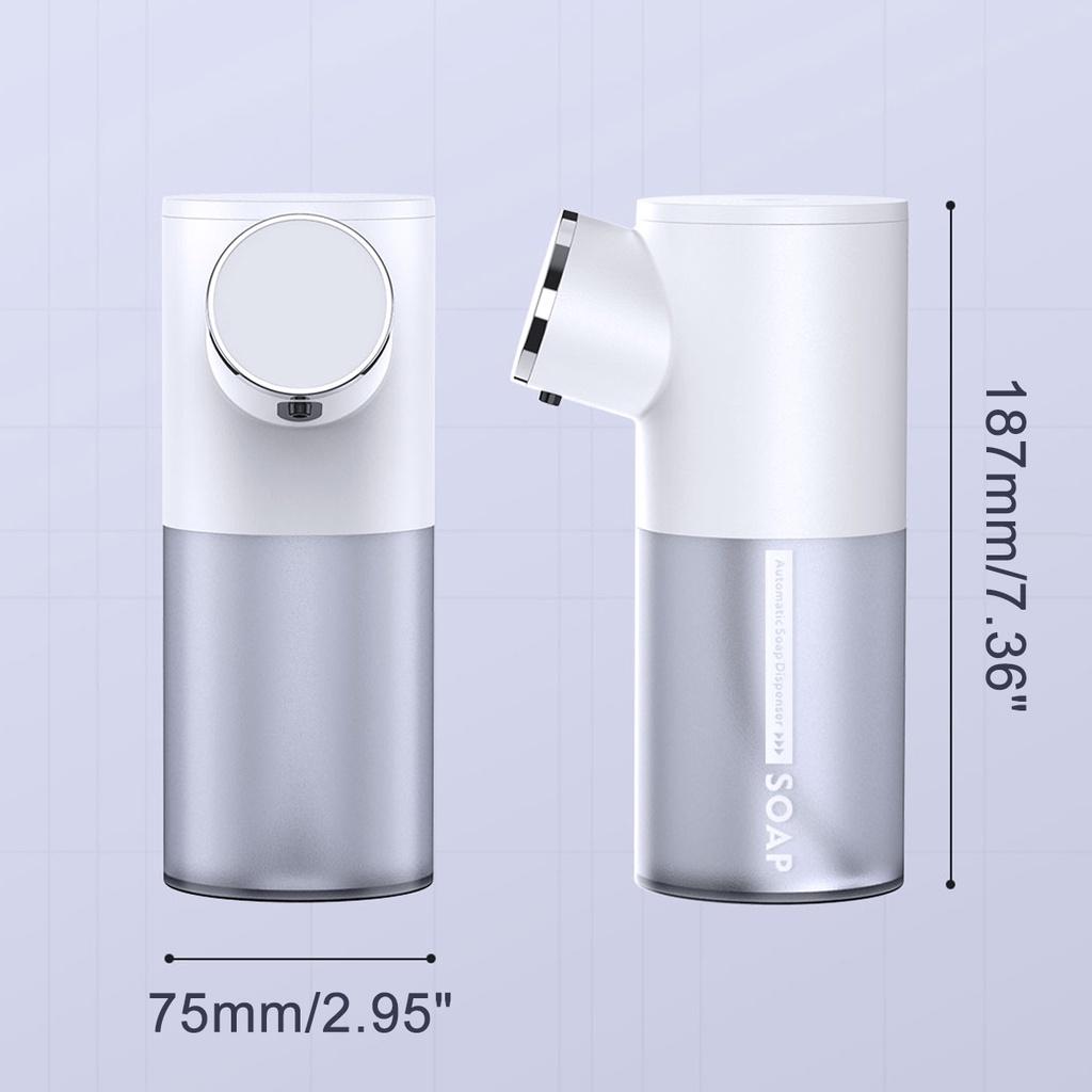 3W 320ML Rechargeable Infrared Induction Automatic Soap Dispenser Waterproof Digital Display Soap Dispenser