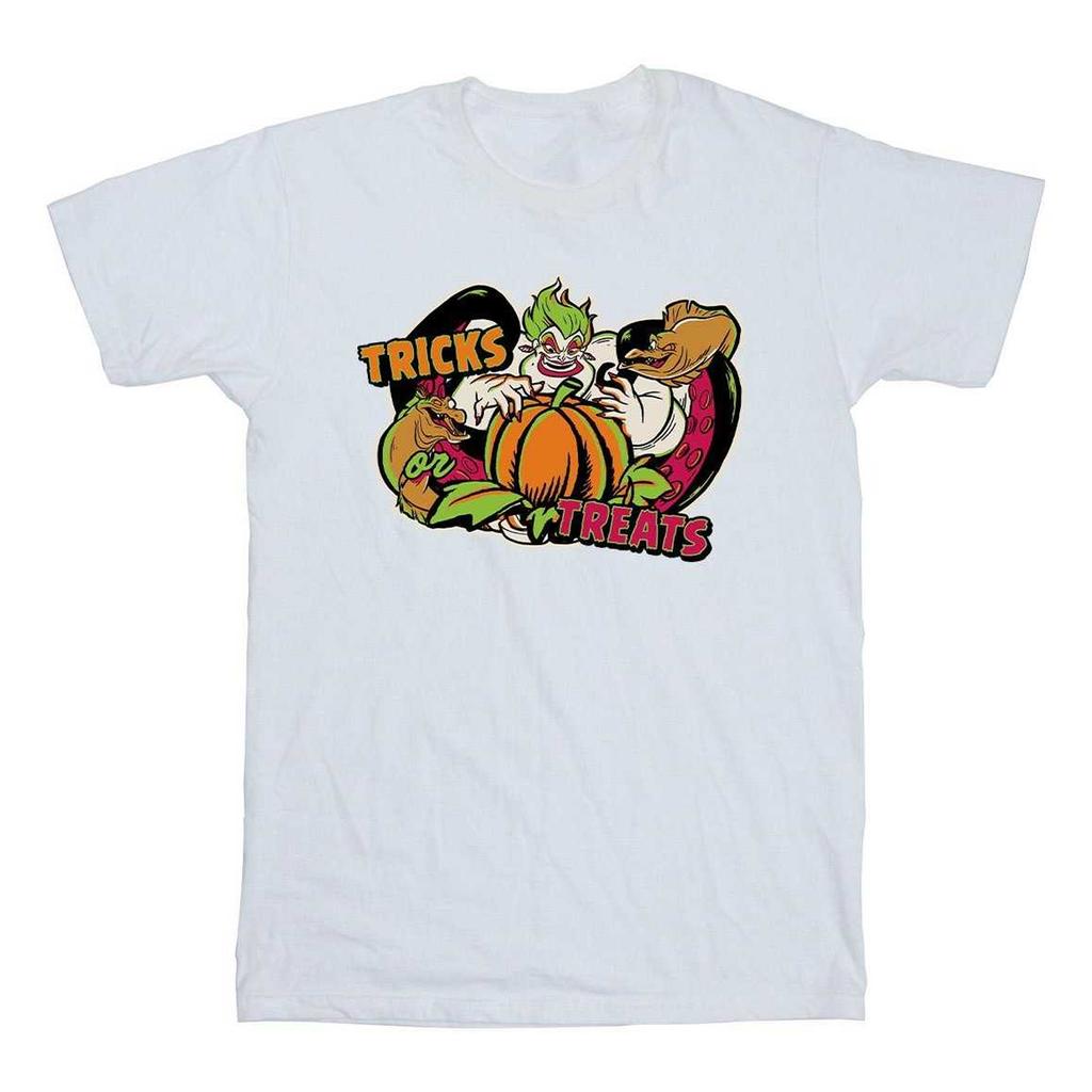 Disney Boys Trick Or Treat Ursula Villains Cotton T-Shirt