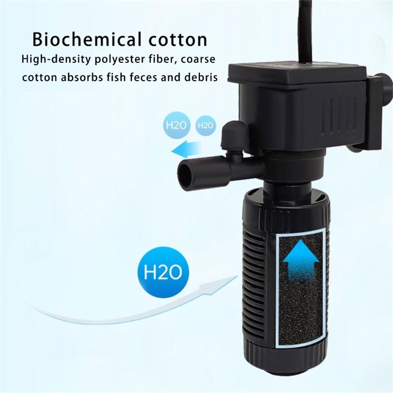 Fishbowl Filter With Advanced Cleaning Technology Motor Energy Saving Design