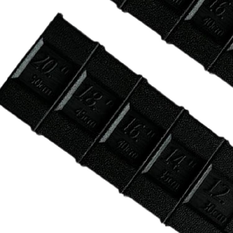 Black Plastic Safety Chain Sawing Protective Chainsaw Bar Sheath for Efficient Storage and Protections of Sawing Blade