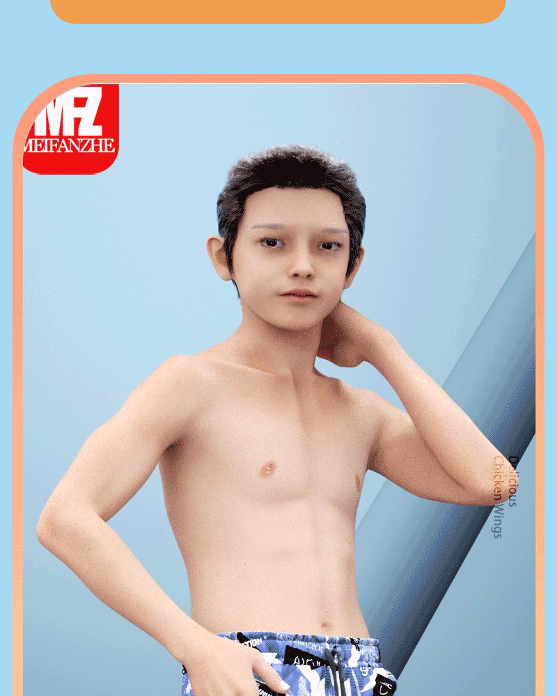 Professionelle Schnelltrocknende Jungen-Badehose: Doppellagiges Anti-Peinlichkeits-Set für mittlere und große Kinder