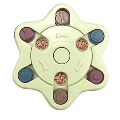 NonSlip Bowl Slow Feeder Slowly Eating Interactive Food Dispenser Dog Puzzle Toys Pet Training Game