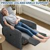 Leg Pillows, Relief Waist Pain Leg Cushion, Sleeping Leg Raiser for Bed, Sofa, Lounge Chairs, Bottom anti-slip & two Fixed Bands