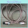 Transparent Pvc Braided Micro Usb Fast Charging Cable For Devices Smartphones