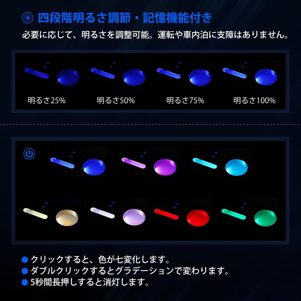 CEMOFE Hustler Armrest Console Box G with 7 Color Brightness USB Large Capacity Easy and Small Item Compartment 2020 and (MR52S/MR92S Grade)