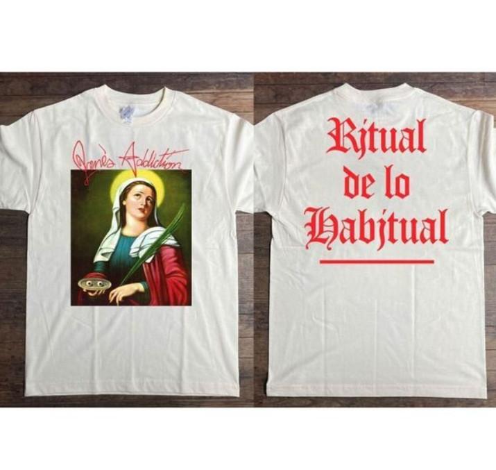 Janes Addiction Ritual De Lo Habitual Tour 2 Sided TShirt Unisex T-Shirt XL