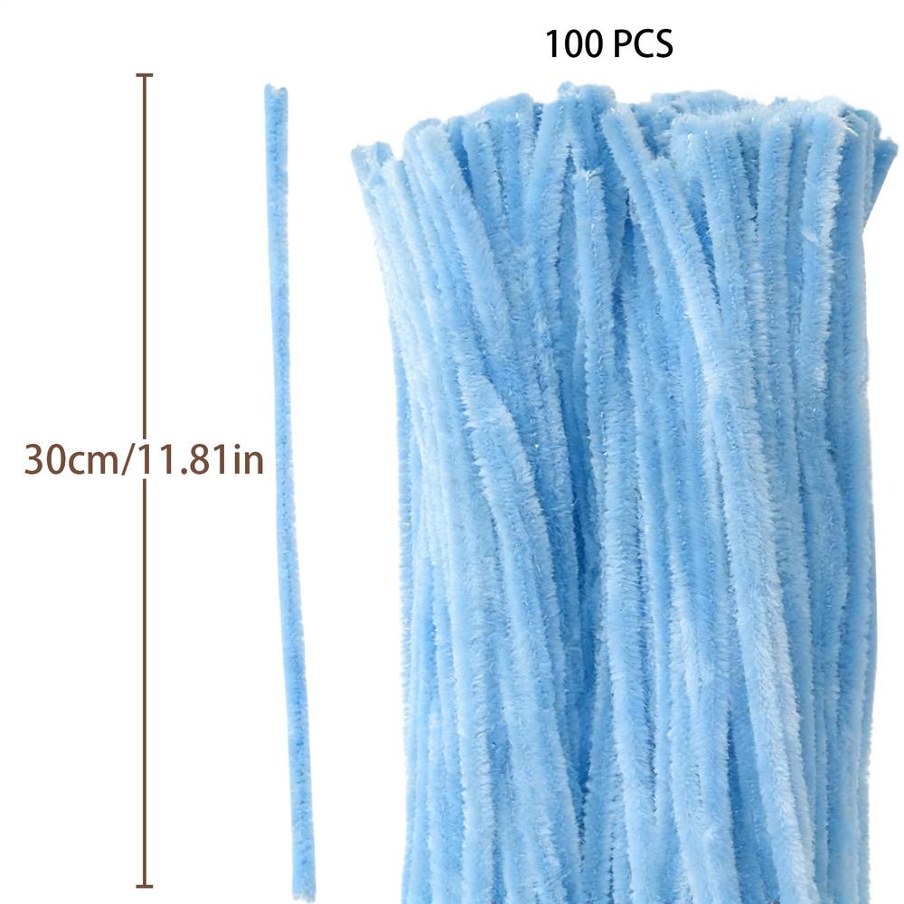 

Chenille Stem Pipe Kids DIY Creative Toys Chenille Sticks Cleaners Kindergarten Educational Handmade Material Plush Strips