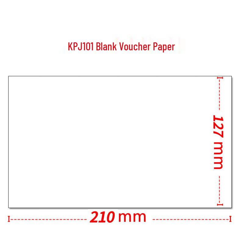 SIMAA KPJ101 Blank Accounting Voucher Paper