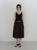 Moia Paper Sleeveless (Soil Brown)