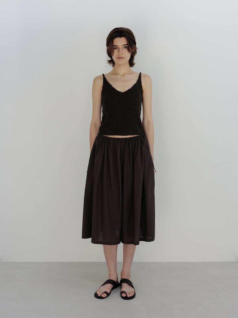 Moia Paper Sleeveless (Soil Brown)
