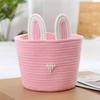 Cotton Rope Woven Storage Basket Keys Cosmetics Snacks Desktop Organiser Nordic Minimalist Home Decor