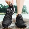Fashion Men's Shoes Summer Breathable Mesh Outdoor Non-slip Light Walking Casual Trekking Sneakers Beach Wading Shoes Male