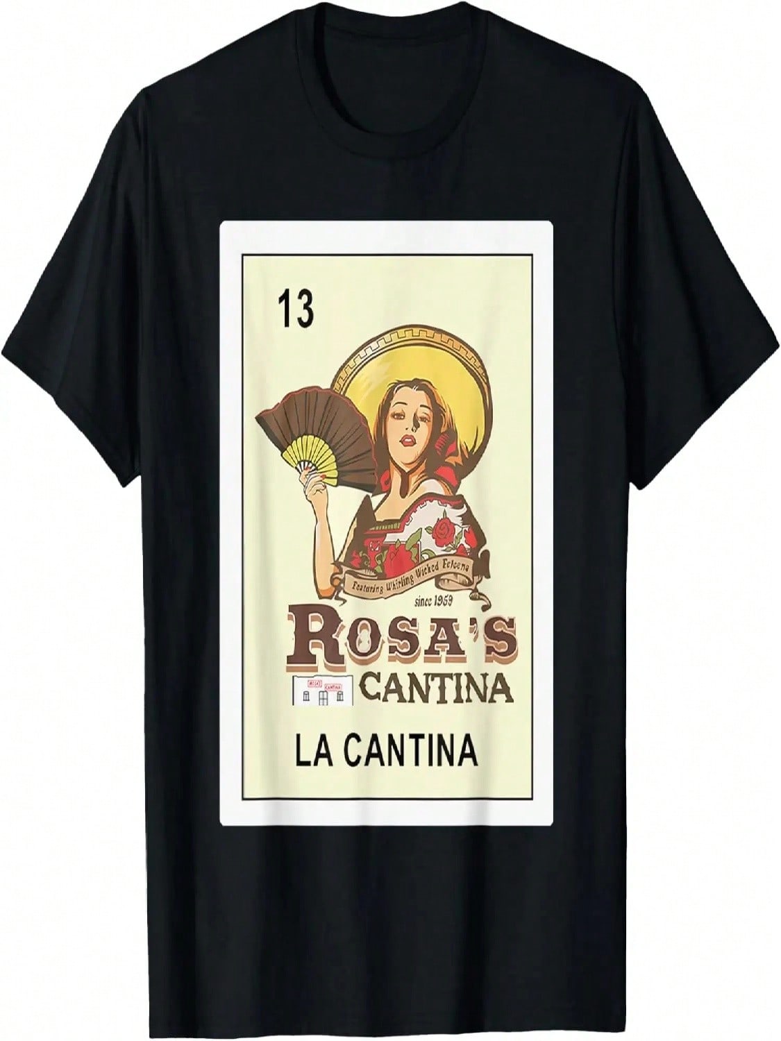 Футболка Rosa s Cantina - Эль-Пасо Техас S разноцветный