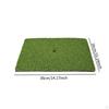 Golf Hitting Mat Artificial Turf Wear Resistant Realistic Premium Training Aid for Park Garage