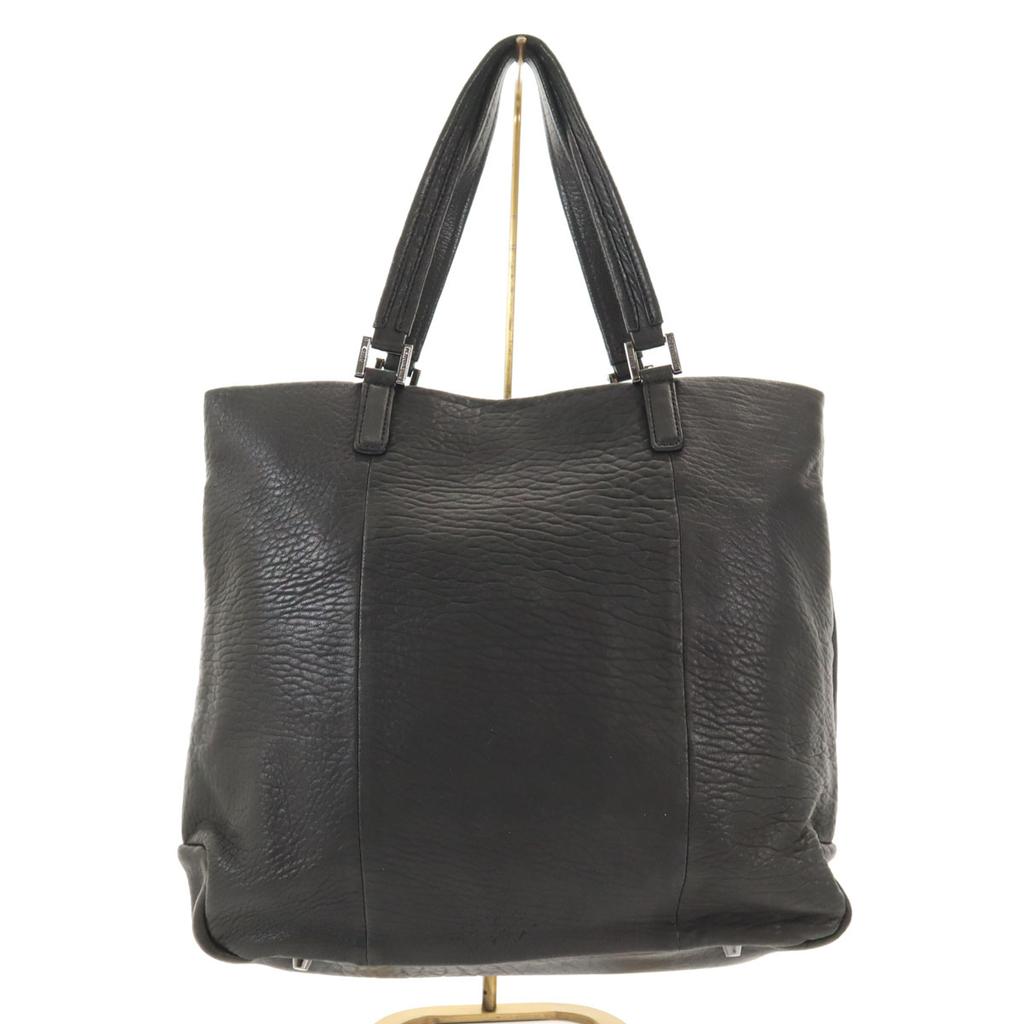 Anya Hindmarch ribbon tassel Tote Bag black Women Used