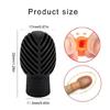 4Pcs Drumstick Mute Tip Drum Dampener Silicone Drumstick Practice Tip Mute Pads Replacement Percussion Tip Enduring
