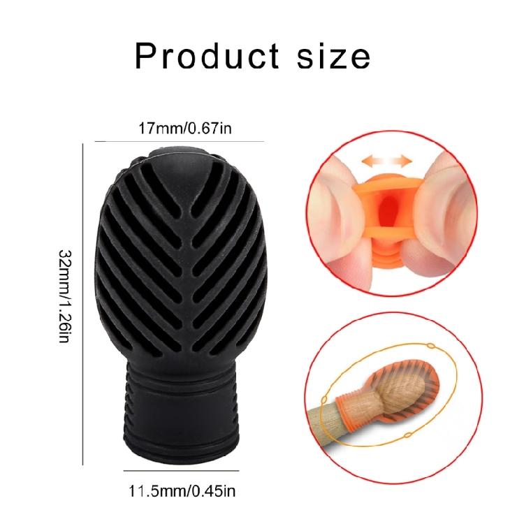 4Pcs Drumstick Mute Tip Drum Dampener Silicone Drumstick Practice Tip Mute Pads Replacement Percussion Tip Enduring