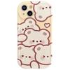 Full Screen Bear Bunny iPhone Case: Compatible with 14 Pro Max, 13, 12/11, XS/XR/X/678, Soft & All-Inclusive