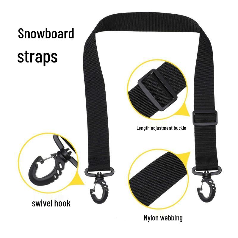 Cross-Border Ski Boot and Ice Skate Shoulder Strap - Portable, Multi-Functional Binding and Carrying Solution