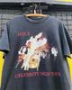 Hole 2000 Celebrity Skin Retro Tour Stampa Nera T-shirt Unisex S-5XL