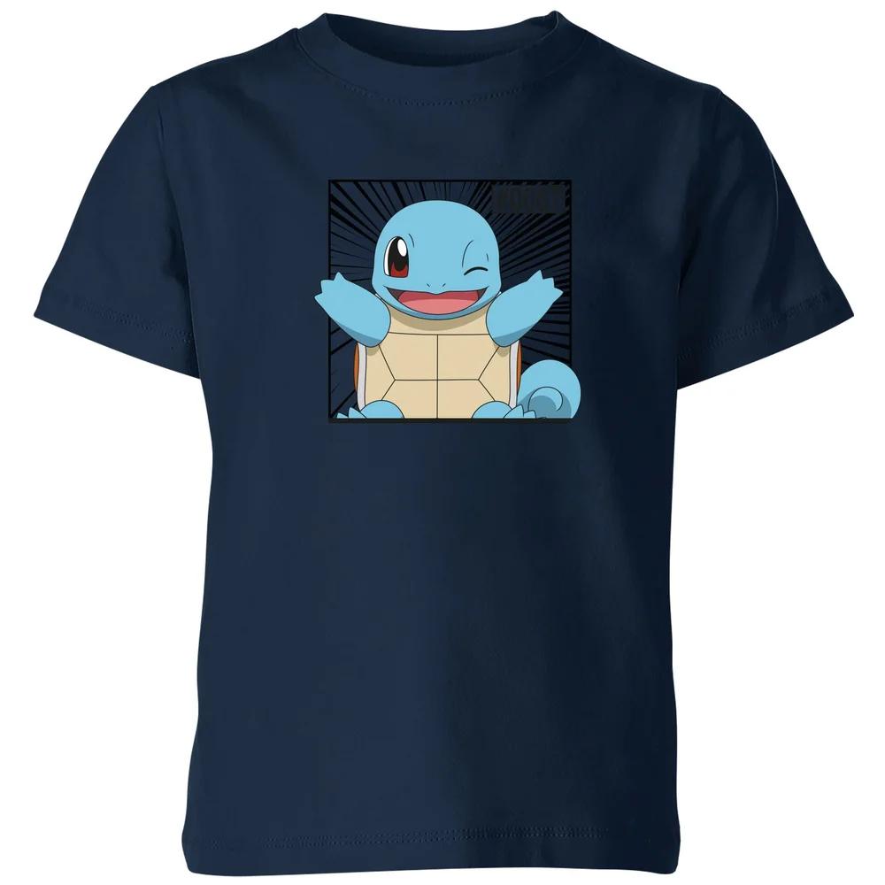 

Pokémon Pokédex Squirtle #0007 Kids T-Shirt - Navy - 3-4 Years 130