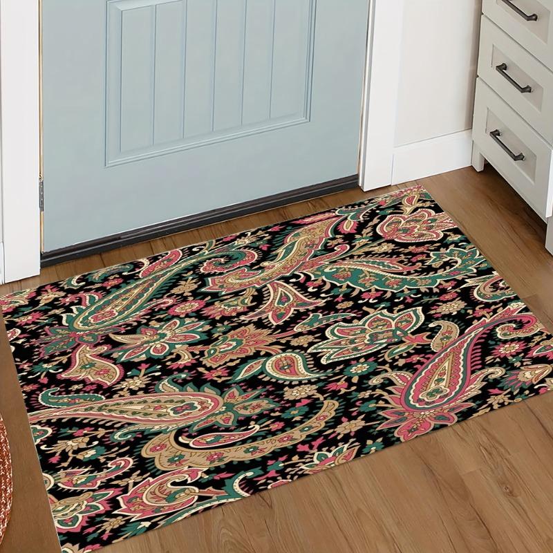 Bohemian Home Decor Carpet Bedroom Living Room Entrance Carpet Kitchen Front Door Non Slip Area Foot Mat