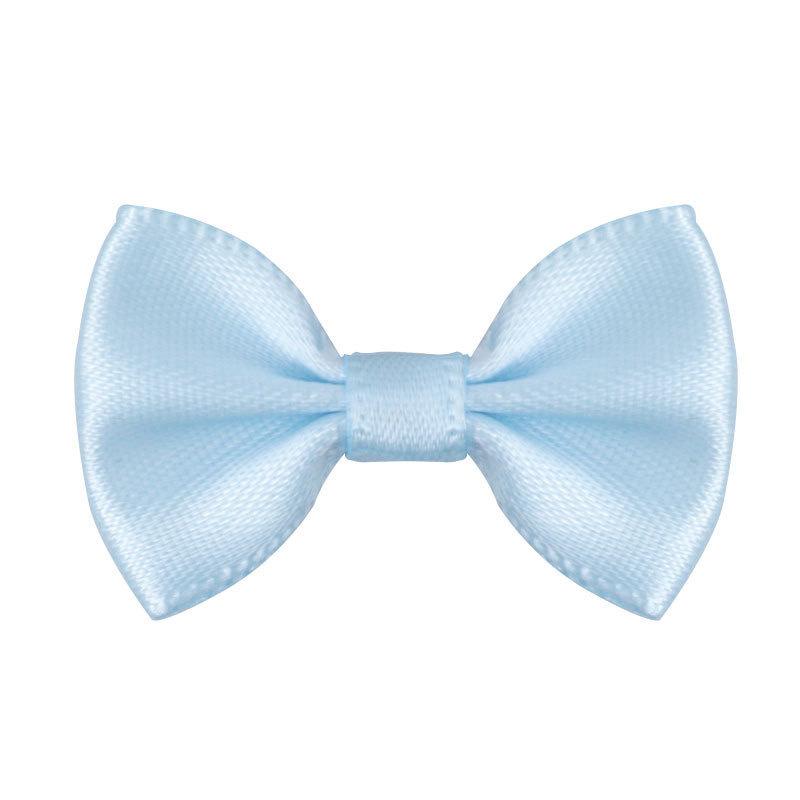 2.5 * 4Cm Wide Waist Bow Small Bow Tie Clothing Accessories Diy Hair Accessories Gift Box Decoration Eight Points Polyester