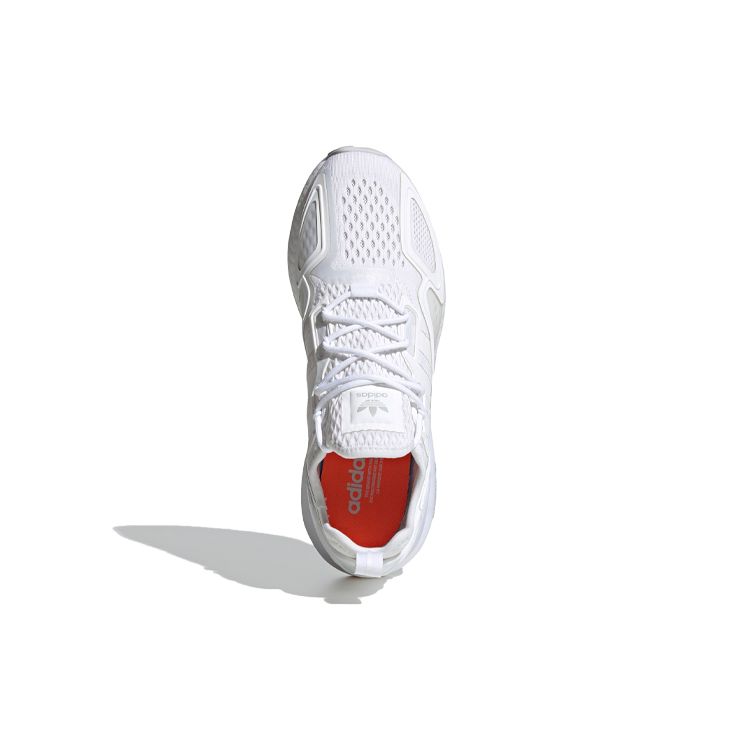 Adidas Белые кроссовки унисекс ZX 2K Boost Cloud Grey-One FX8834 купить  недорого — выгодные цены, бесплатная доставка, реальные отзывы с фото — Joom