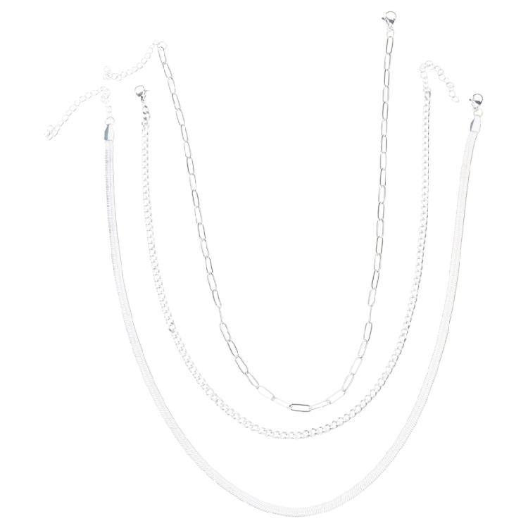 Adjustable Length Necklace Layering Necklace Woman Clavicle Chain Business Meeting Jewelry Stylish Neck Accessory