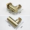 Adjustable Hand Shower Head Bracket Brass Shower Elbow Base Bidet Sprayer Support Bracket Bathroom Wall Mount Shower Head Holder