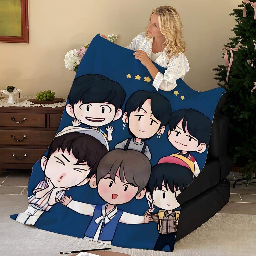 Music v-vixx Throw Flannel Blanket, Soft Warm, Durable & Washable cute Cool