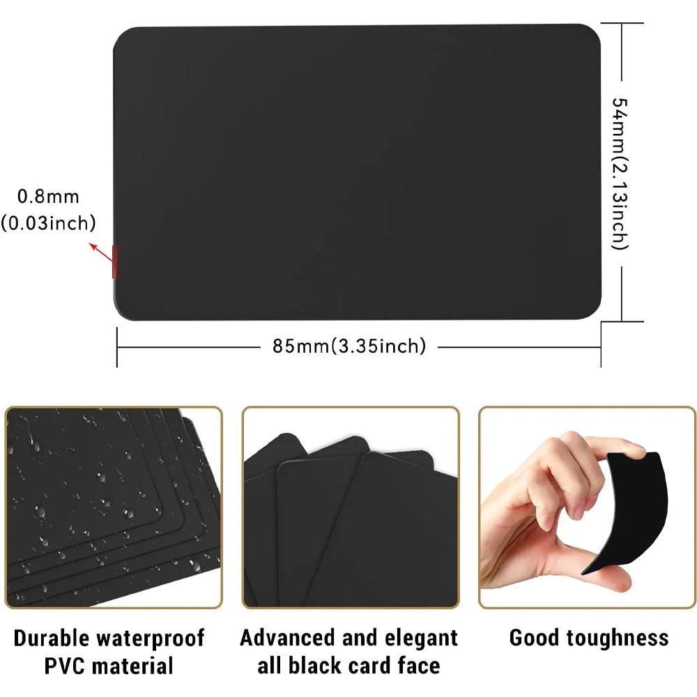 NTAG215 Black Adhesive NFC Coin Card 13.56MHz RFID for DIY Game Induction