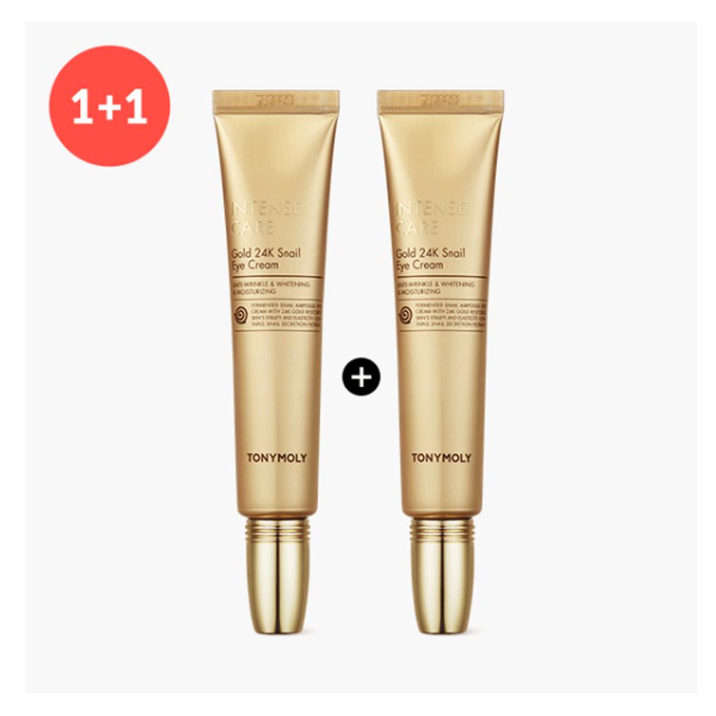 Tony Moly Intense Care Gold 24k Snail Eye Cream (1+1)