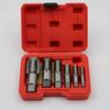 A27F-Threading Tool Kit 6 Pcs NPT Pipe Tap Set With Storage Case Thread Tapping Plumbing Equipment