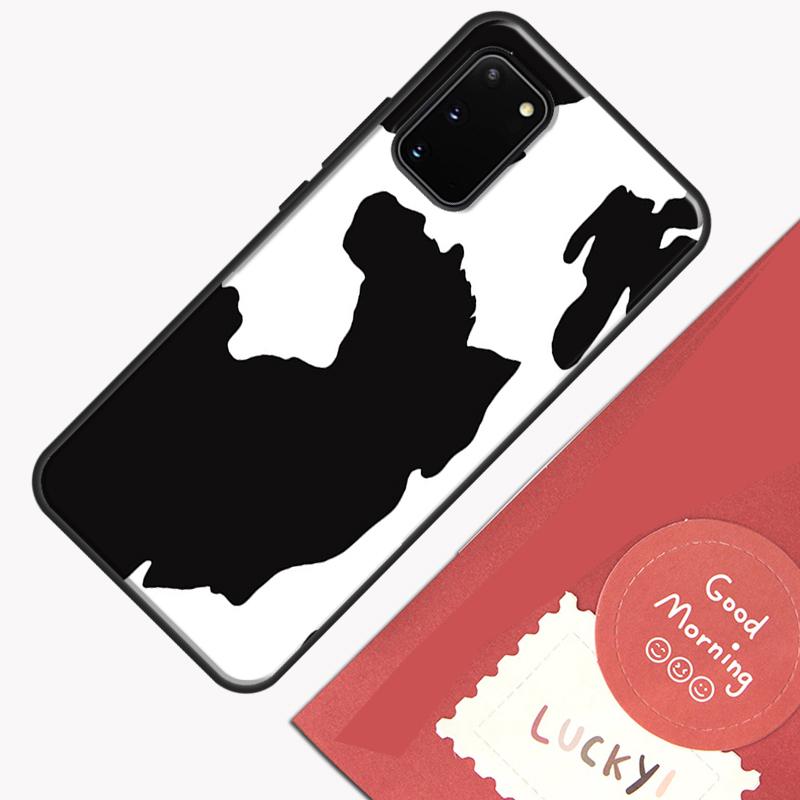 Coque de téléphone motif peau de vache tachetée pour Samsung Galaxy S25 S26 Ultra S20 S21 S22 S23 S24 Plus S9 S10 S25 FE Coque