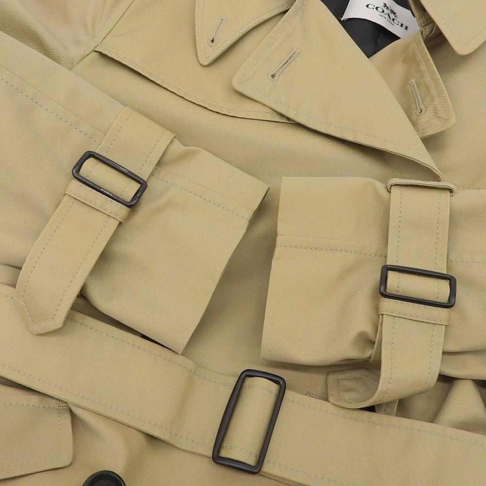 Coach Women's Beige Trench Coat XXS F86052 Coat XXS beigeUsed